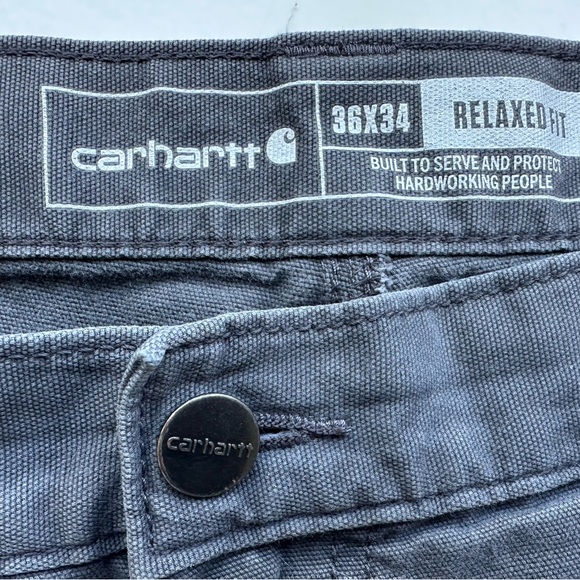 Carhartt Other - Carhartt Gray canvas Workwear Pocket Pant. 36x34.